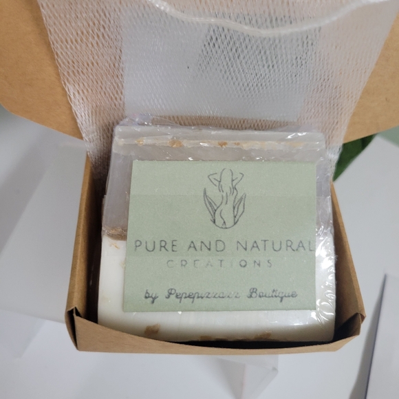 PURE & NATURAL HANDMADE GOAT MILK SOAP GIFT BOX 4OZ - Picture 5 of 12